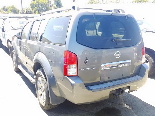 5N1AR18W45C757879 - 2005 NISSAN PATHFINDER LE  photo 3