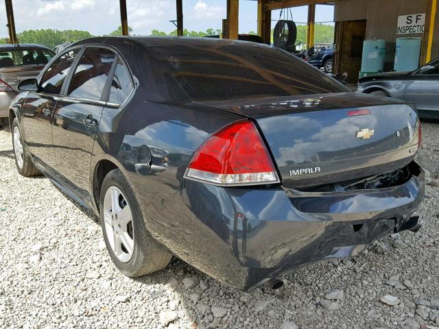 2G1WD5E33E1138876 - 2014 CHEVROLET IMPALA LIM CHARCOAL photo 3