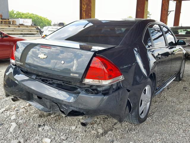 2G1WD5E33E1138876 - 2014 CHEVROLET IMPALA LIM CHARCOAL photo 4