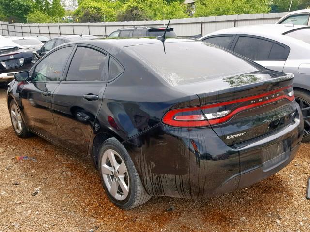 1C3CDFBB3FD406394 - 2015 DODGE DART SXT BLACK photo 3