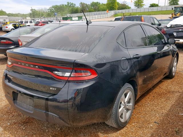 1C3CDFBB3FD406394 - 2015 DODGE DART SXT BLACK photo 4