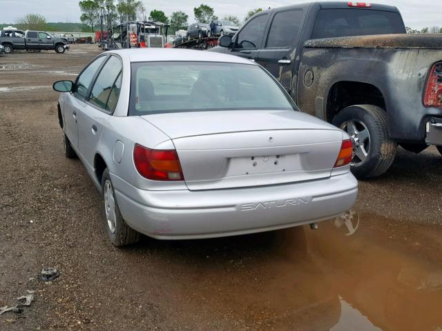 1G8ZH52862Z249556 - 2002 SATURN SL1 SILVER photo 3