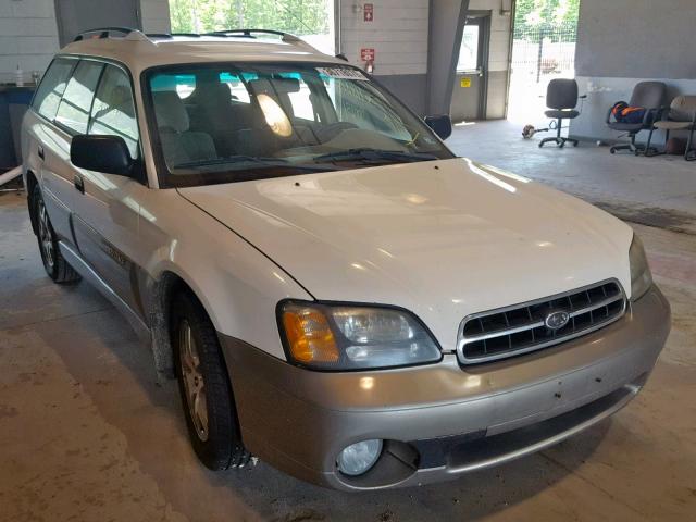 4S3BH675517652790 - 2001 SUBARU LEGACY OUT WHITE photo 1