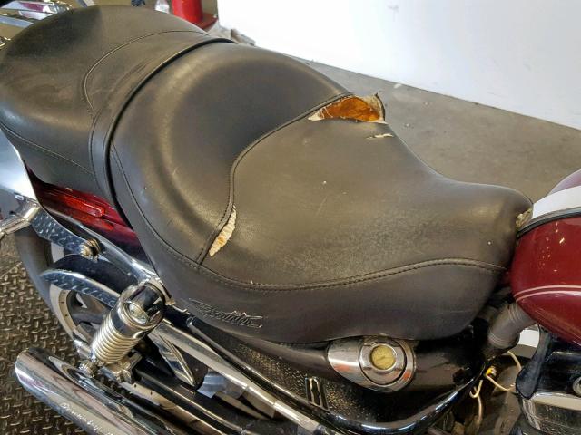 1HD1CGP144K405600 - 2004 HARLEY-DAVIDSON XL1200 C RED photo 10