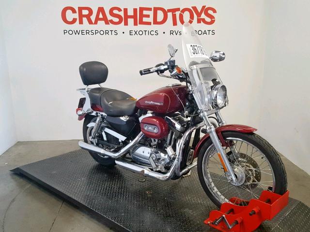 1HD1CGP144K405600 - 2004 HARLEY-DAVIDSON XL1200 C RED photo 17