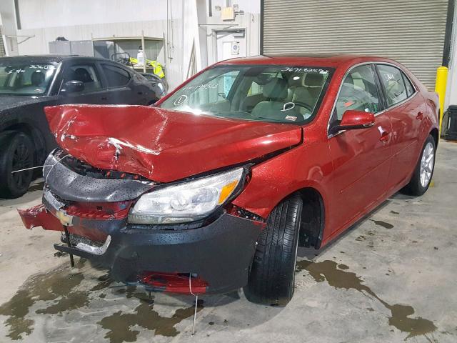 1G11C5SL2EF194513 - 2014 CHEVROLET MALIBU 1LT 红色 照片 2