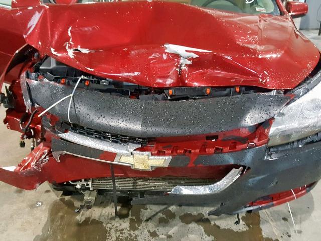 1G11C5SL2EF194513 - 2014 CHEVROLET MALIBU 1LT 红色 照片 7
