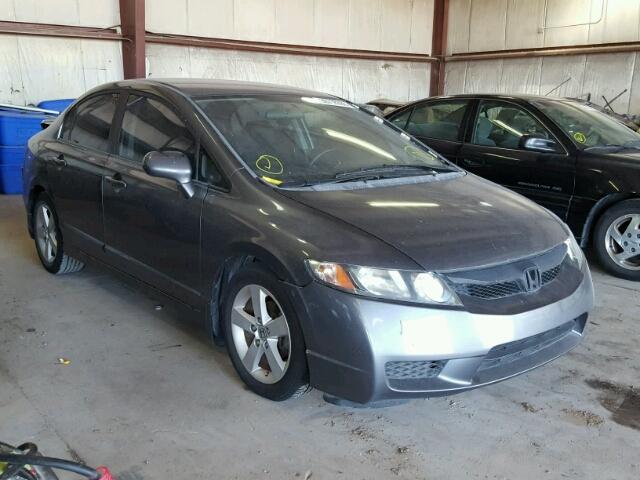 19XFA1F60BE043725 - 2011 HONDA CIVIC LX-S GRAY photo 1