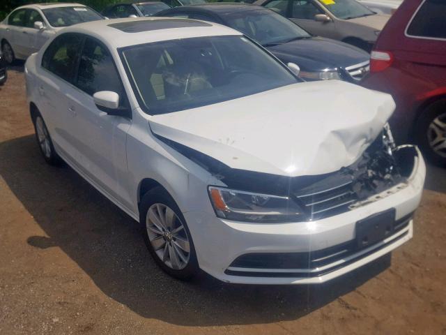 3VW3A7AJ7FM426927 - 2015 VOLKSWAGEN JETTA TDI WHITE photo 1