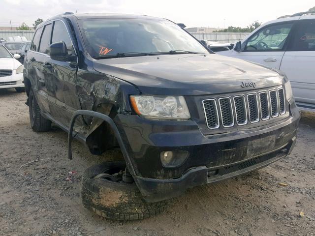 1J4RR4GT7BC610221 - 2011 JEEP GRAND CHER BLACK photo 1