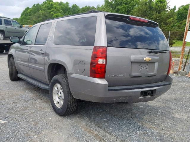 3GNFK16397G159558 - 2007 CHEVROLET SUBURBAN K GRAY photo 3