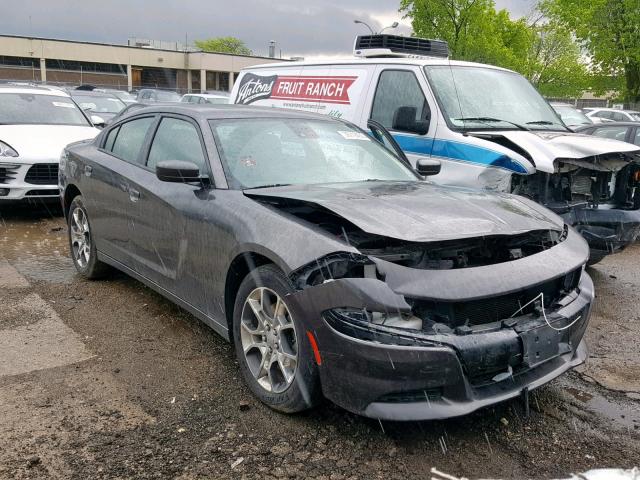 2C3CDXJG6FH817830 - 2015 DODGE CHARGER SX GRAY photo 1