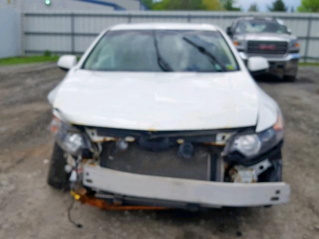 JH4CU2F63DC012543 - 2013 ACURA TSX TECH WHITE photo 9