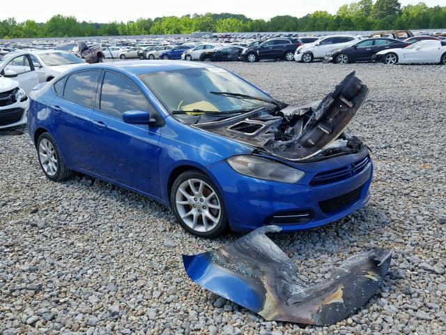 1C3CDFBA7DD709098 - 2013 DODGE DART SXT BLUE photo 1