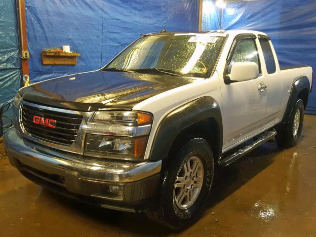 1GTJ6MFE3C8170548 - 2012 GMC CANYON SLE WHITE photo 2