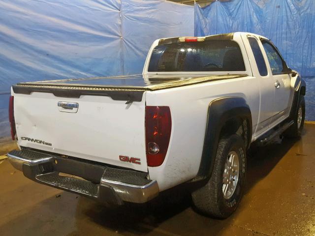 1GTJ6MFE3C8170548 - 2012 GMC CANYON SLE WHITE photo 4