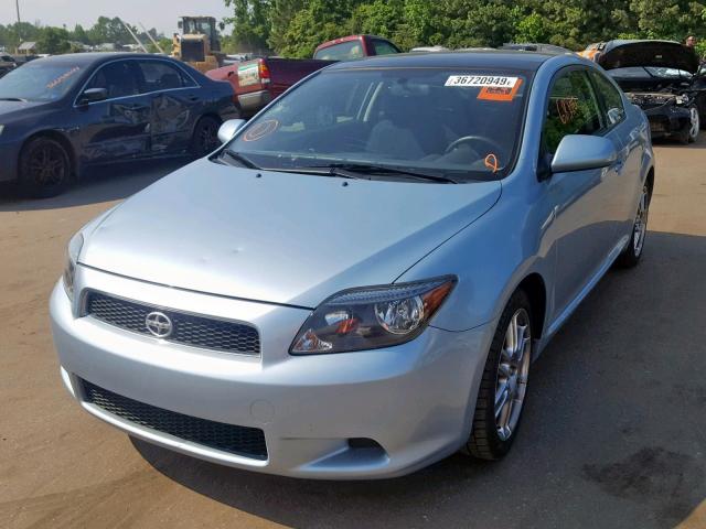 JTKDE177370201566 - 2007 TOYOTA SCION TC ლურჯი ფოტო 2
