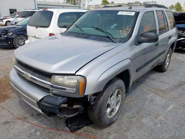 1GNDS13S952149279 - 2005 CHEVROLET TRAILBLAZER LS  photo 2