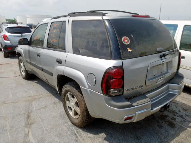 1GNDS13S952149279 - 2005 CHEVROLET TRAILBLAZER LS  photo 3