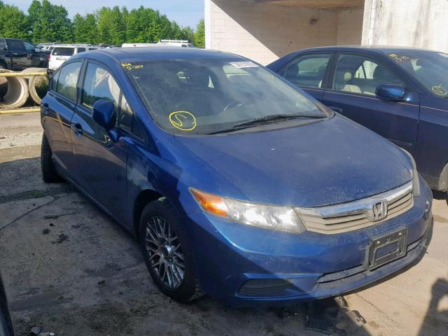 19XFB2F99CE318085 - 2012 HONDA CIVIC EXL BLUE photo 1