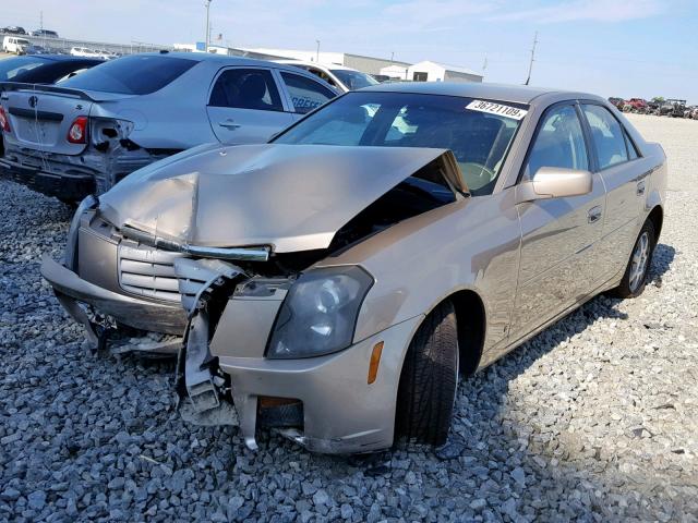 1G6DP577660191299 - 2006 CADILLAC CTS HI FEA GOLD photo 2