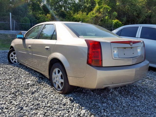 1G6DP577660191299 - 2006 CADILLAC CTS HI FEA GOLD photo 3