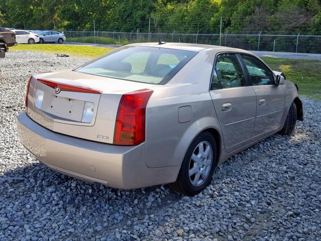 1G6DP577660191299 - 2006 CADILLAC CTS HI FEA GOLD photo 4