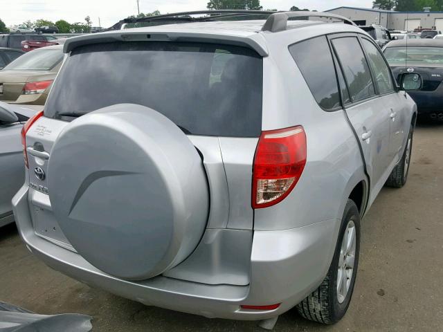 JTMZD31V886065775 - 2008 TOYOTA RAV4 LIMIT SILVER photo 4