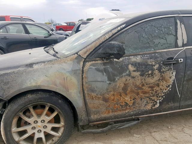 1G1ZE5E18BF298362 - 2011 CHEVROLET MALIBU LTZ 黑色 照片 9