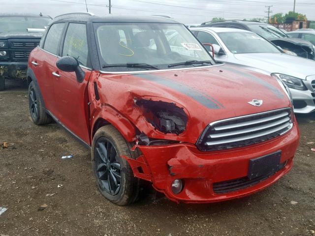 WMWZB3C53DWR35863 - 2013 MINI COOPER COU RED photo 1