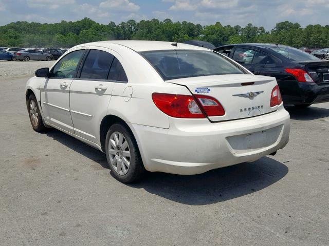 1C3LC46K68N188269 - 2008 CHRYSLER SEBRING LX WHITE photo 3