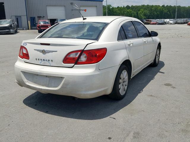 1C3LC46K68N188269 - 2008 CHRYSLER SEBRING LX WHITE photo 4