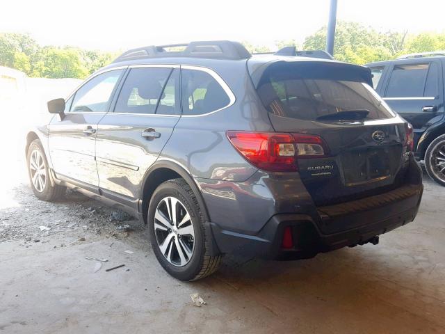 4S4BSENC8J3245093 - 2018 SUBARU OUTBACK 3. CHARCOAL photo 3