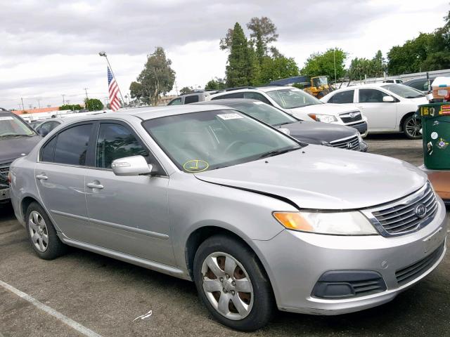 KNAGE228795307757 - 2009 KIA OPTIMA SILVER photo 1