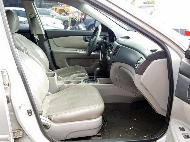 KNAGE228795307757 - 2009 KIA OPTIMA SILVER photo 5