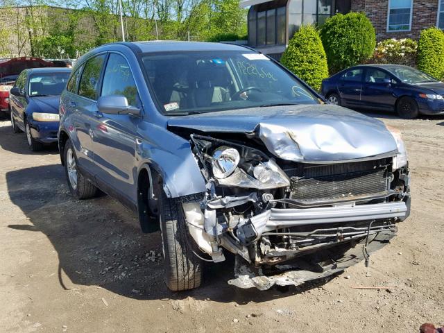 JHLRE4H70BC012252 - 2011 HONDA CR-V EXL BLUE photo 1