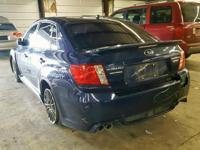 JF1GV7F64CG024582 - 2012 SUBARU IMPREZA WR BLUE photo 3