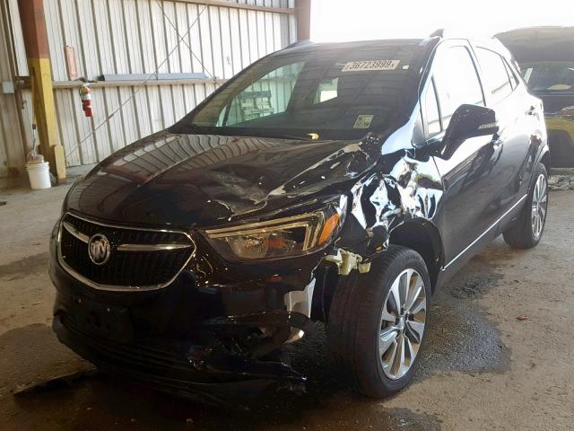 KL4CJASB0HB040894 - 2017 BUICK ENCORE PRE BLACK photo 2