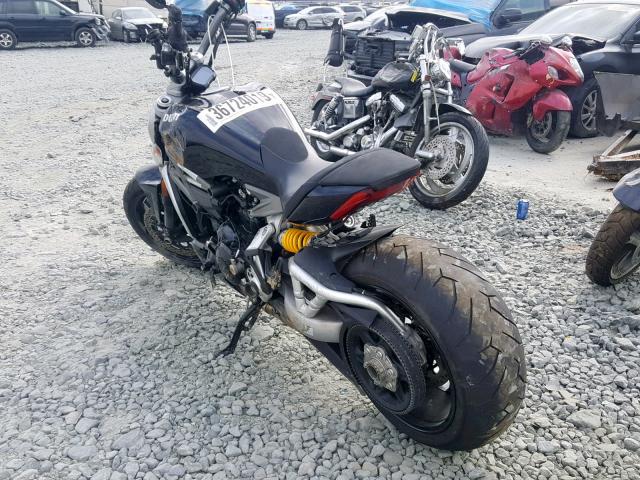 ZDM13BKW0GB000950 - 2016 DUCATI XDIAVEL BLACK photo 3