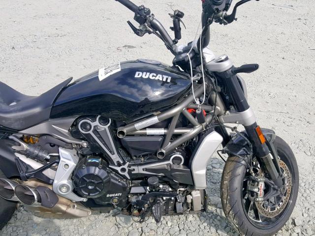 ZDM13BKW0GB000950 - 2016 DUCATI XDIAVEL BLACK photo 5