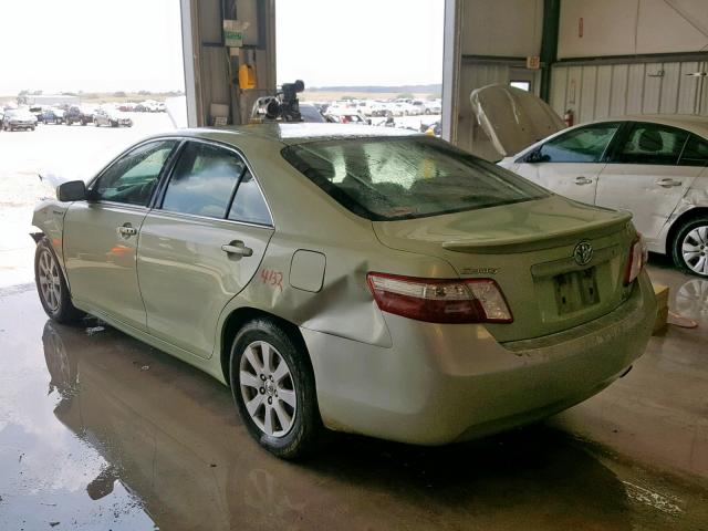 4T1BB46K89U063545 - 2009 TOYOTA CAMRY HYBR GREEN photo 3