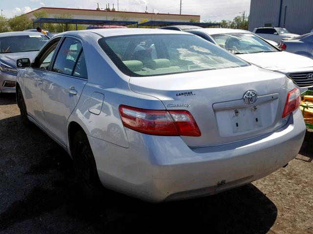 4T1BE46KX7U599773 - 2007 TOYOTA CAMRY NEW GRAY photo 3