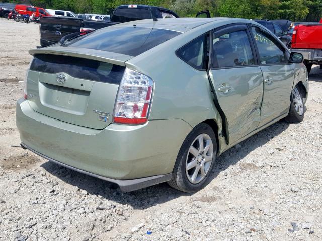 JTDKB20U397849934 - 2009 TOYOTA PRIUS GREEN photo 4