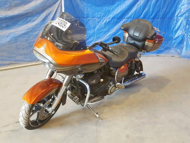 1HD1TC812DB953831 - 2013 HARLEY-DAVIDSON FLTRXSE CV ORANGE photo 2