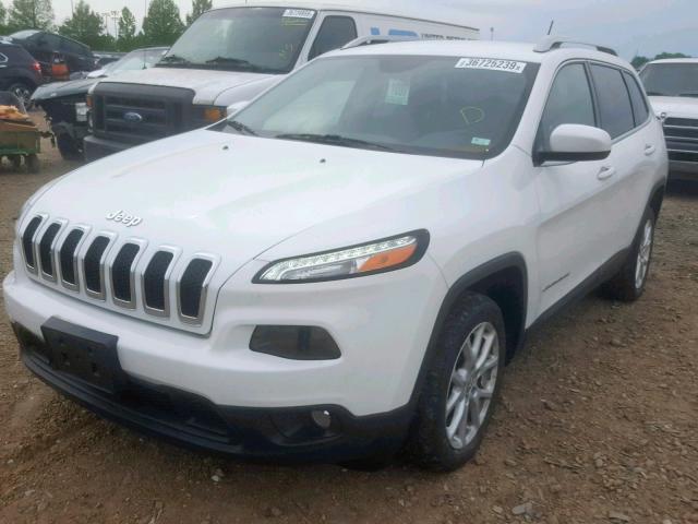 1C4PJLCS0FW537063 - 2015 JEEP CHEROKEE L WHITE photo 2