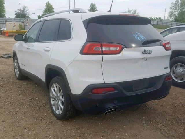 1C4PJLCS0FW537063 - 2015 JEEP CHEROKEE L WHITE photo 3