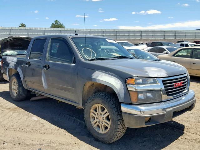 1GTH6MFE0C8145668 - 2012 GMC CANYON SLE GRAY photo 1