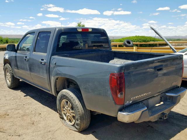 1GTH6MFE0C8145668 - 2012 GMC CANYON SLE GRAY photo 3