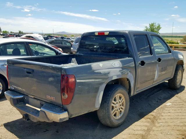 1GTH6MFE0C8145668 - 2012 GMC CANYON SLE GRAY photo 4