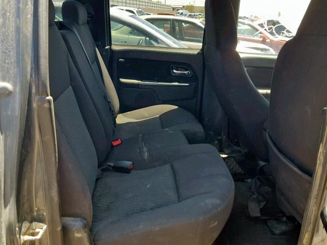 1GTH6MFE0C8145668 - 2012 GMC CANYON SLE GRAY photo 6